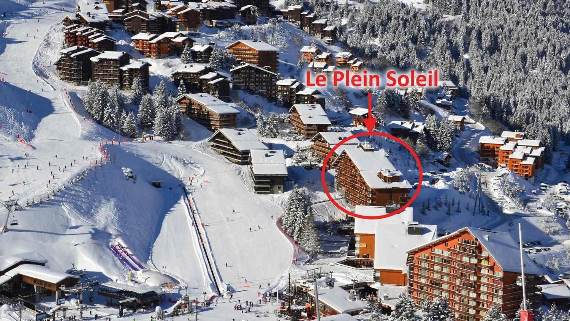 Meribel 2 Pieces, 5 Pers, Balcon Sud, Skis Aux Pieds, Tv, Wi-Fi, Non-Fumeur - Fr-1-182-33